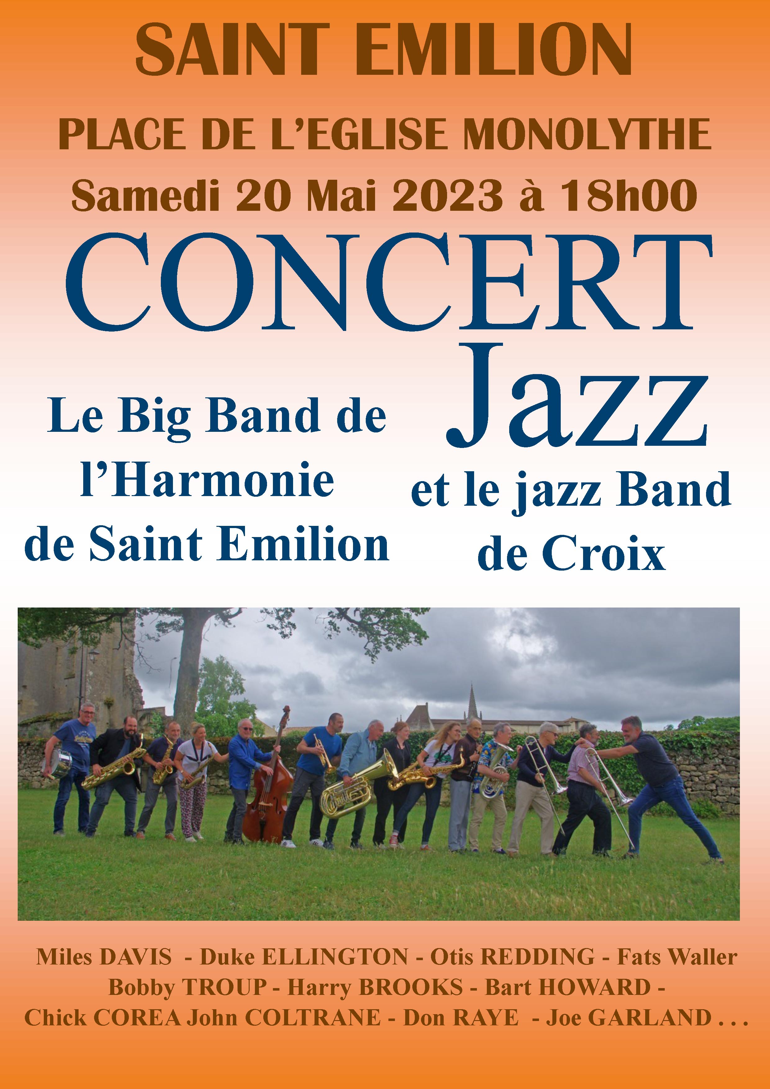 Affiche Concert Big Band mai 2023 4 copie